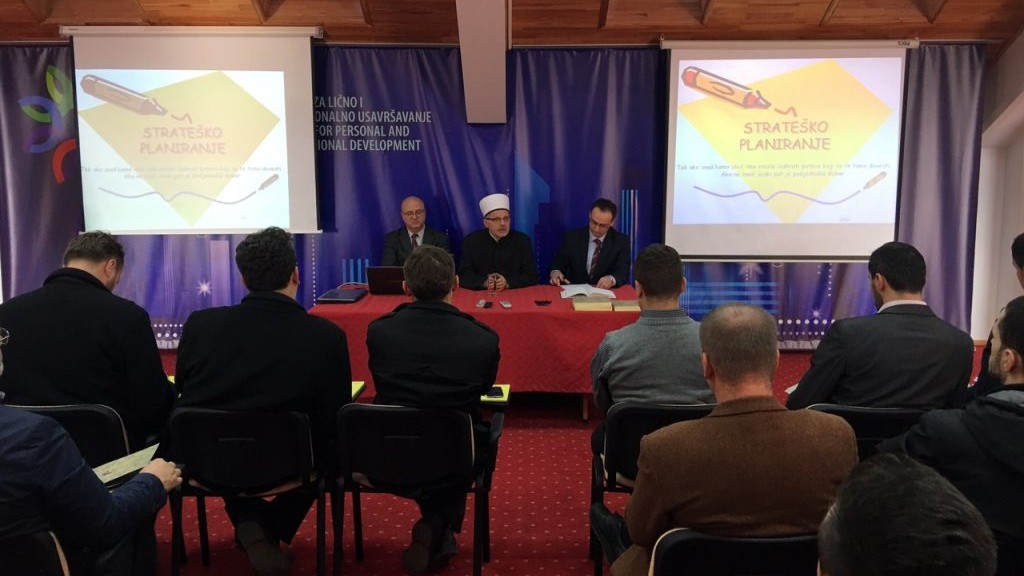 Muftijstvo sarajevsko organiziralo seminar „Strateško planiranje“