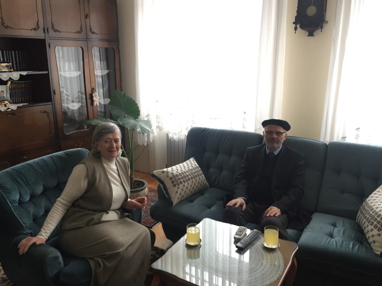 Muftija sarajevski posjetio Muniru Smajlović, suprugu rahmetli Ahmeda Smajlovića