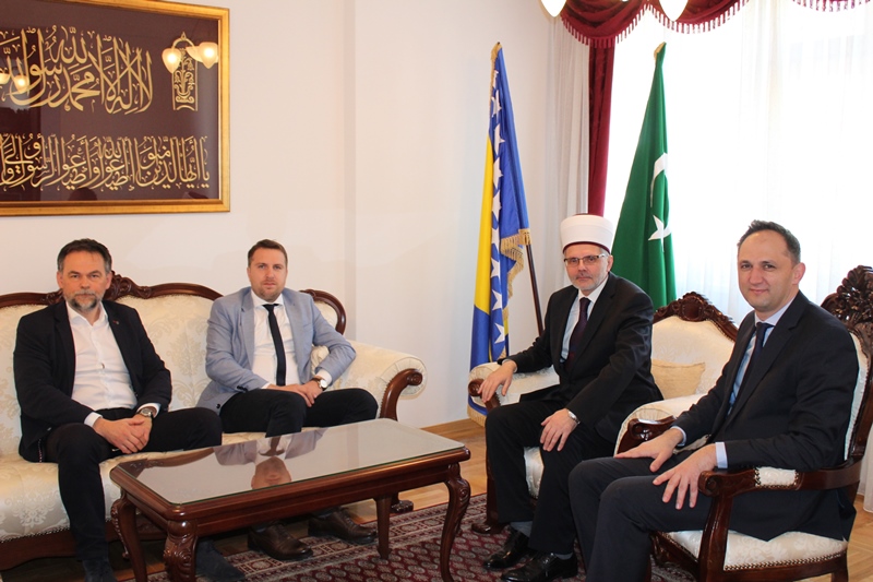 Muftiju sarajevskog posjetio gradonačelnik Sarajeva