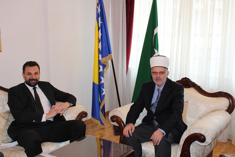 Muftiju sarajevskog posjetio premijer Kantona Sarajevo