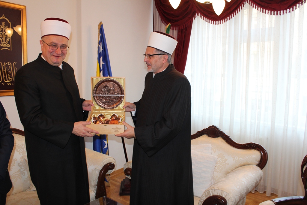 Delegacija Mešihata Islamske zajednice u Hrvatskoj posjetila Muftijstvo sarajevsko