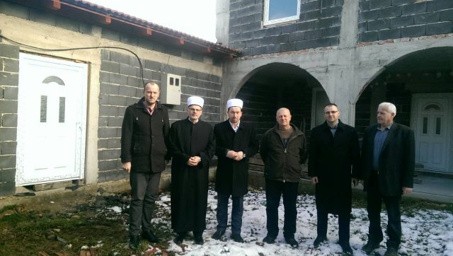 Kiseljak: Muftija sarajevski posjetio džamiju u izgradnji u džematu Višnjica