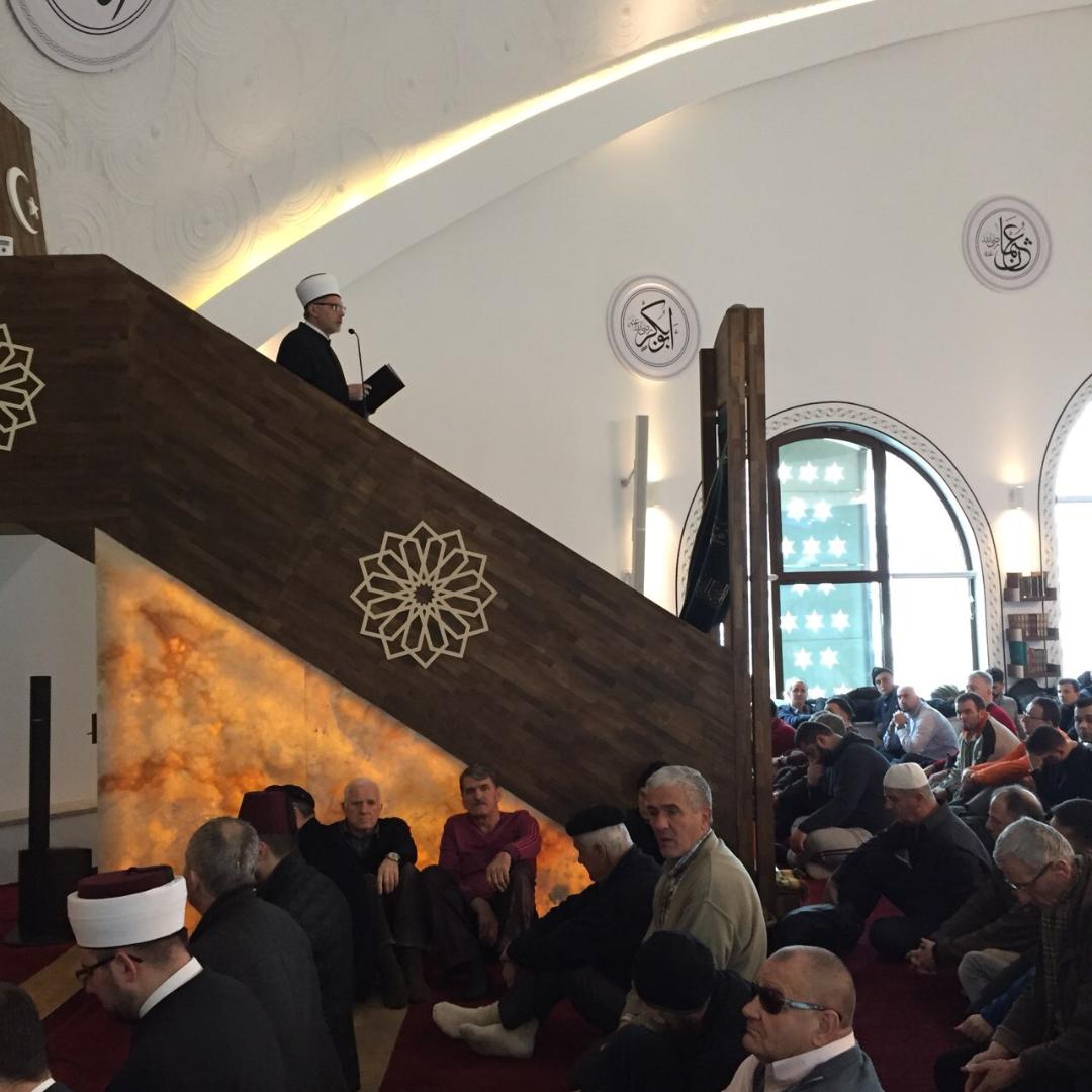 Ilidza: Muftija sarajevski održao hutbu u Centralnoj džamiji