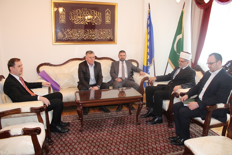 Delegacija Medžlisa Islamske zajednice Fojnica kod Muftije sarajevskog