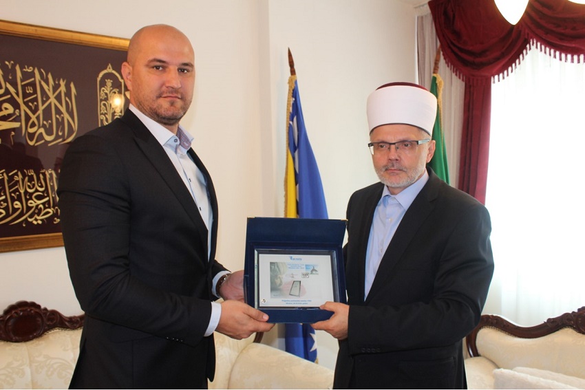 Muftija sarajevski primio generalnog direktora BH Pošte