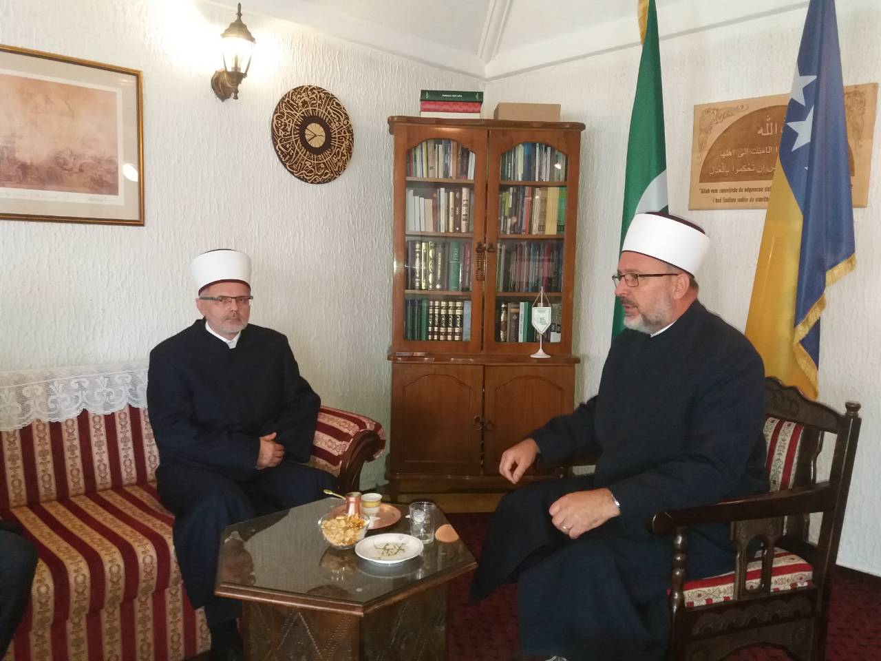 Muftija sarajevski posjetio travničkog muftiju