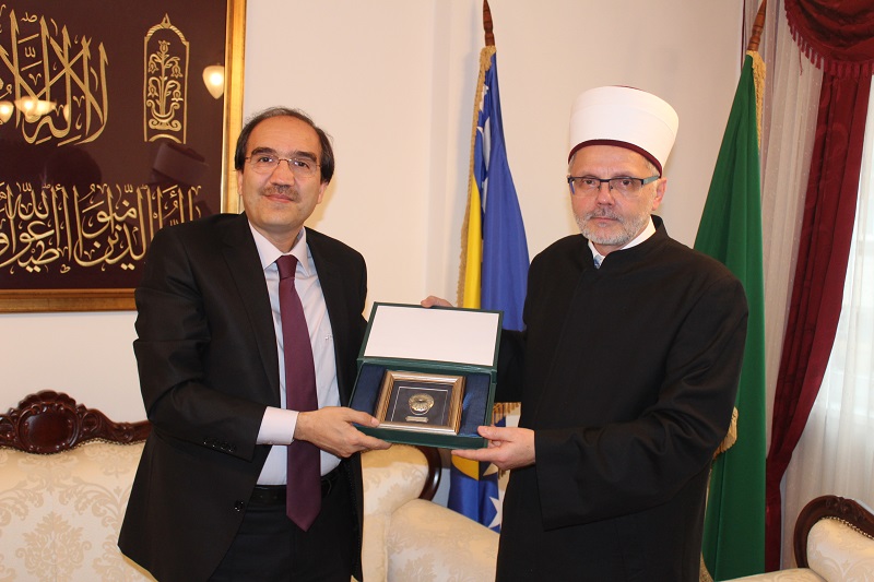 Muftiju sarajevskog posjetio generalni sekretar Euro-azijskog vijeća za fetve