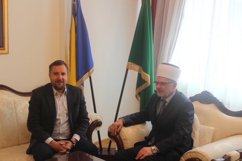 Muftiju sarajevskog posjetio gradonačelnik Sarajeva