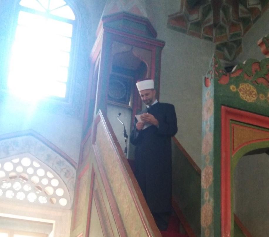Dr. Abdulgafar Velić održao hutbu u Sultan Fatihovoj – Carevoj džamiji