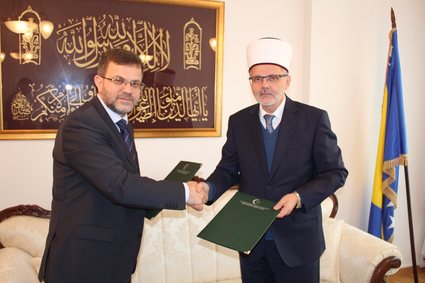 Muftijstvo sarajevsko i Centar za dijalog-Vesatijja potpisali sporazum o saradnji