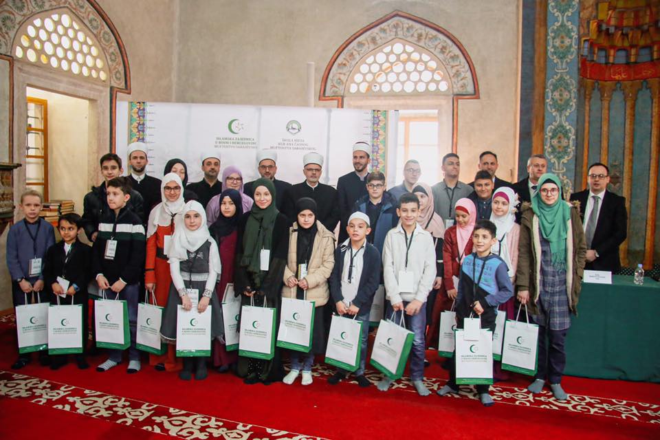 Održano takmičenje najuspješnijih polaznika Škola hifza Muftijstva sarajevskog