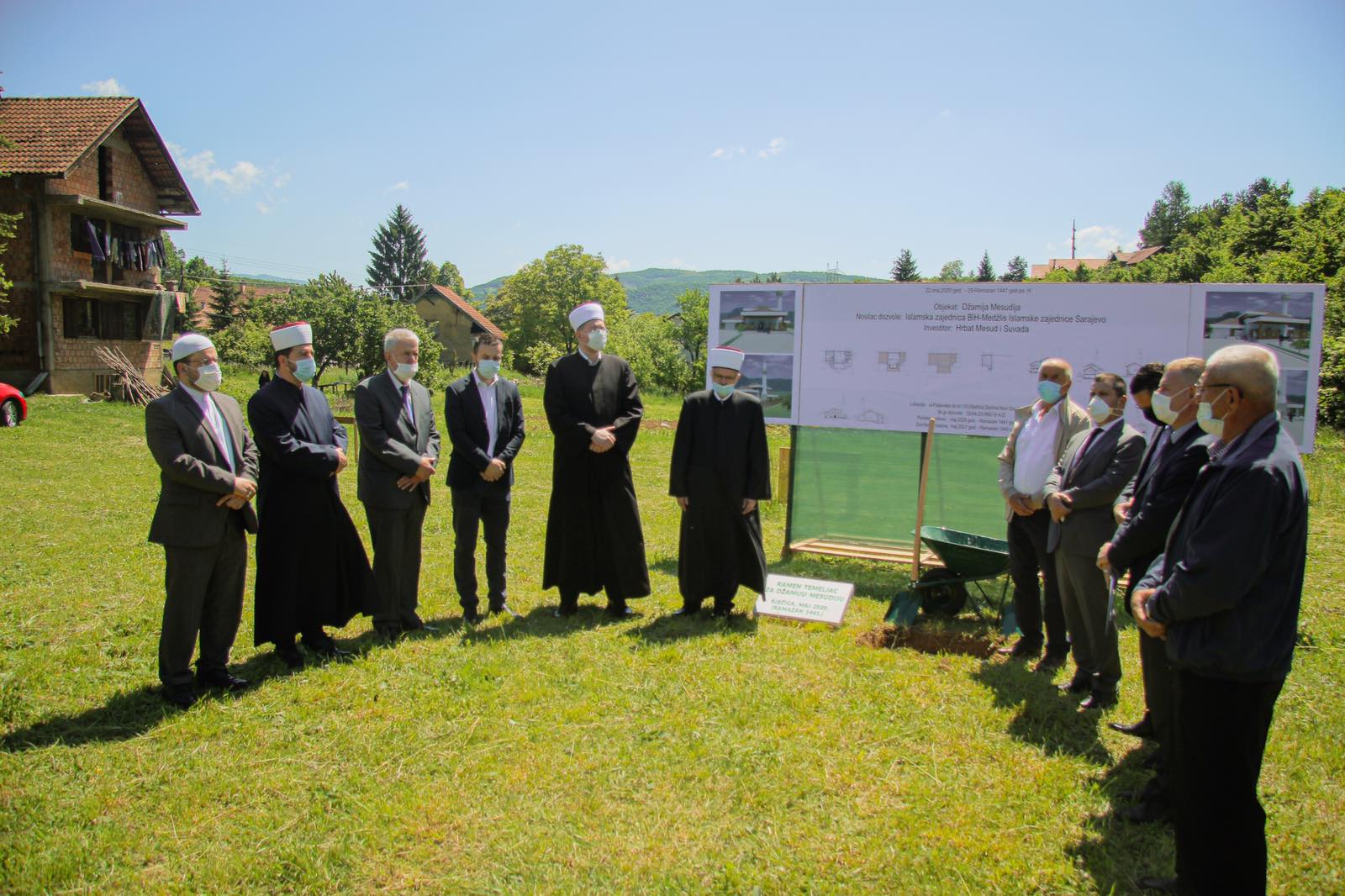 Sarajevo: Položen kamen temeljac za džamiju u naselju Rječica