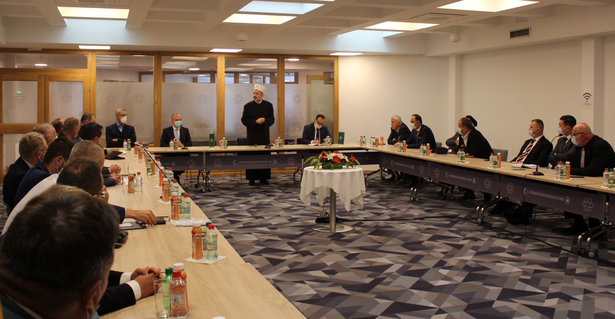 Susret muftije sarajevskog sa članovima Savjeta za vjerska i administrativna pitanja
