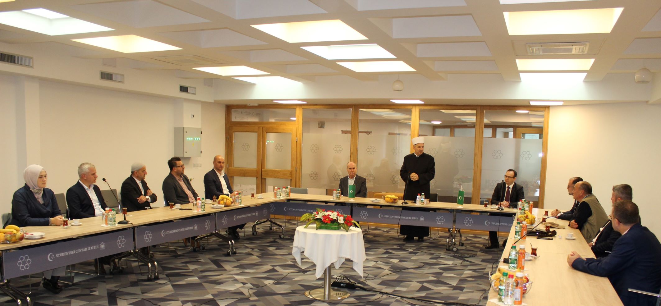 Susret muftije sarajevskog sa članovima Sabora IZ