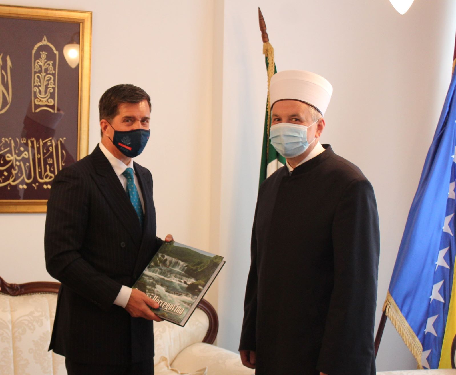 Muftiju sarajevskog posjetio ambasador Eric Nelson