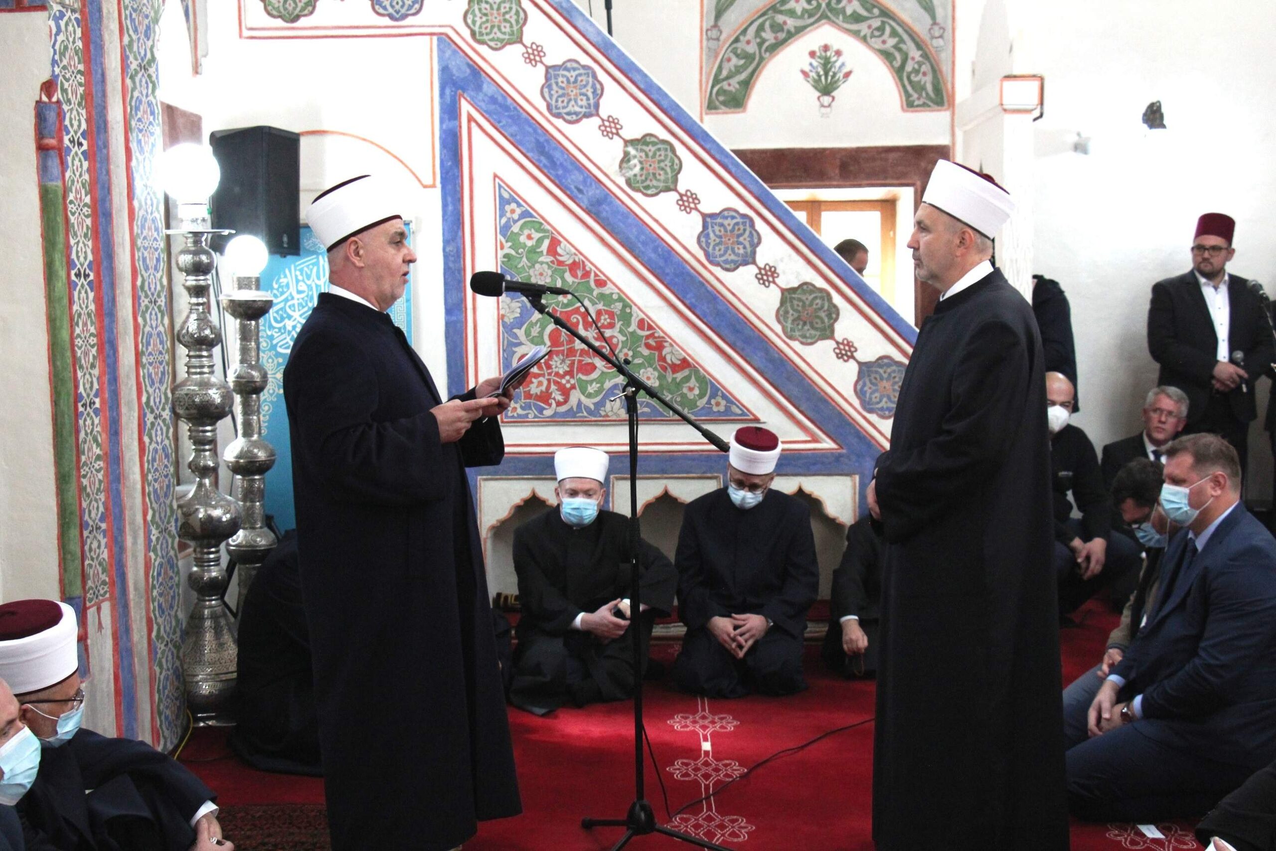 Svečano uručena murasela novom muftiji sarajevskom dr. Nedžad-ef. Grabusu