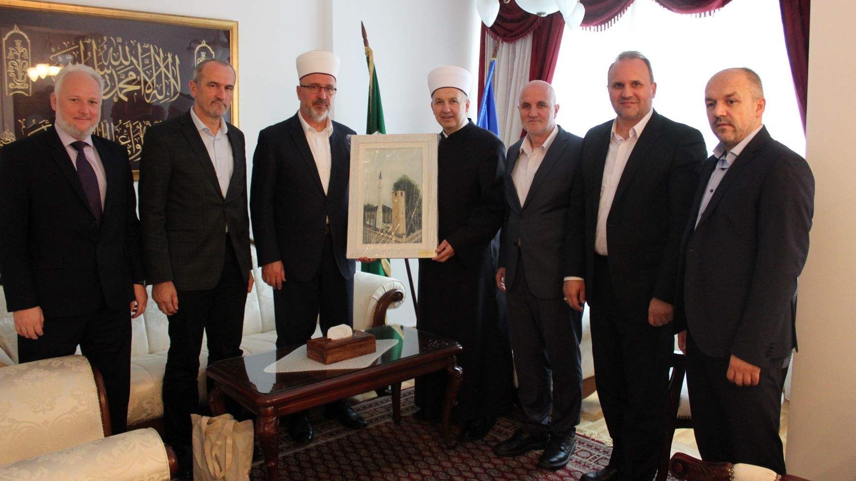 Delegacija Muftijstva travničkog posjetila muftiju sarajevskog