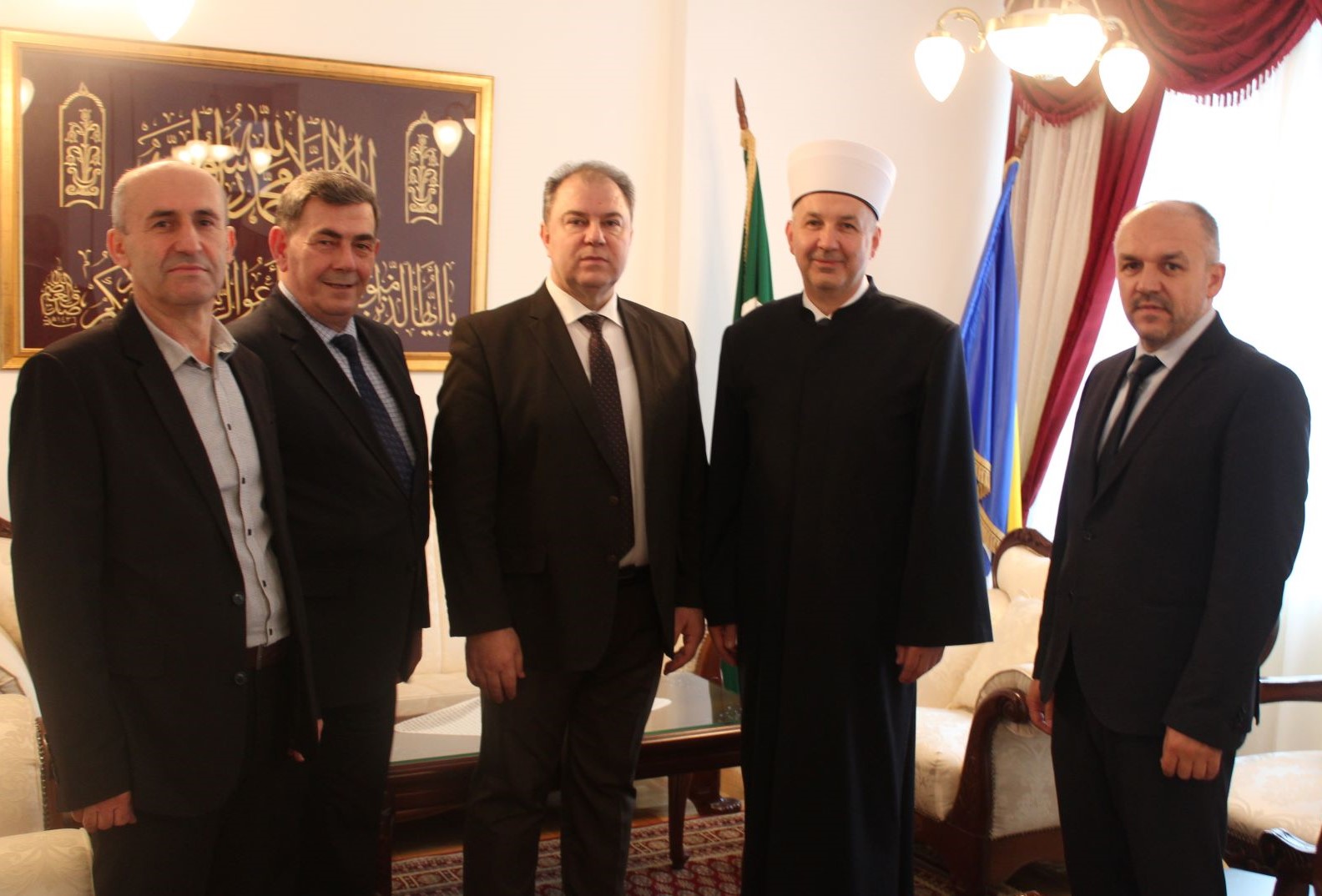 Delegacija Gazi Husrev-begove medrese u posjeti muftiji sarajevskom