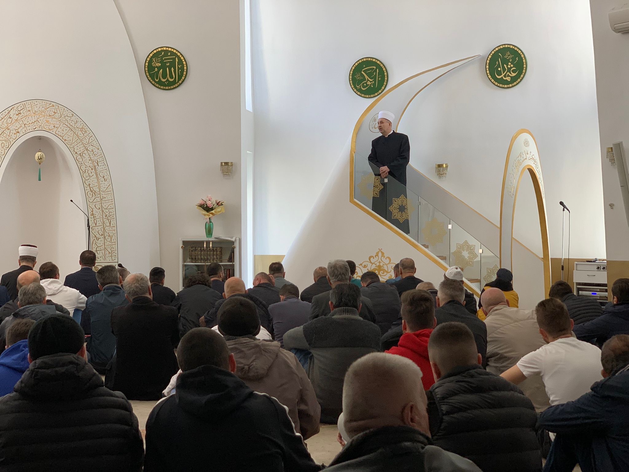 Muftija sarajevski prof. dr. Nedžad Grabus održao hutbu u Sokolović Koloniji