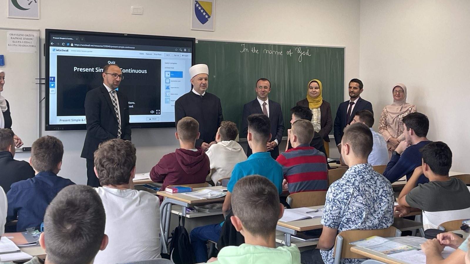 Muftija prof. dr. Grabus posjetio Medresu “Osman-ef. Redžović” povodom nove školske godine