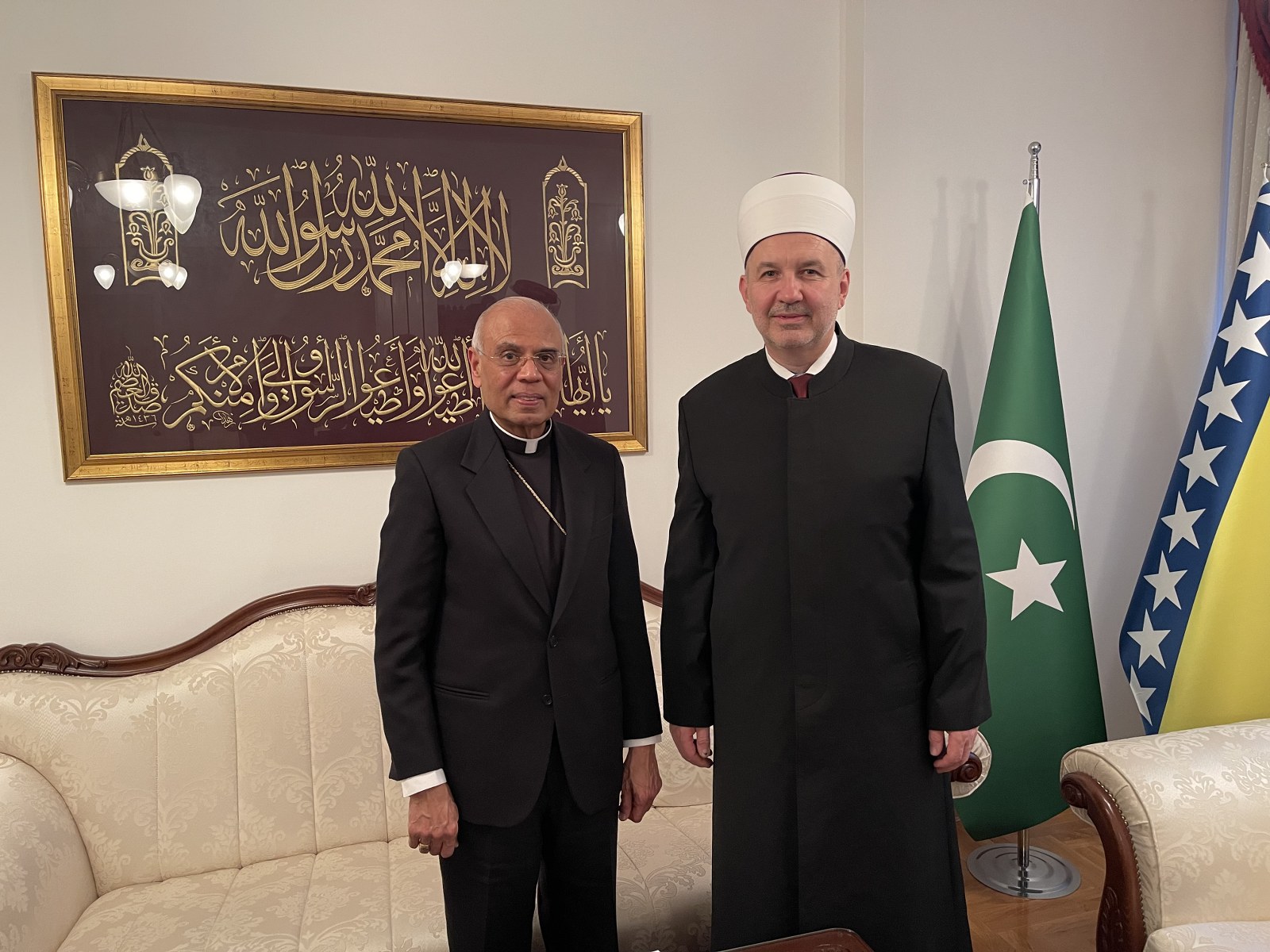 Muftija sarajevski sastao se s ambasadorom Vatikana