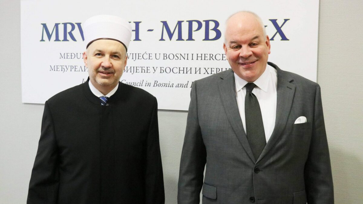 Muftija Grabus i Brian Aggeler: Važno je jačati međureligijski dijalog
