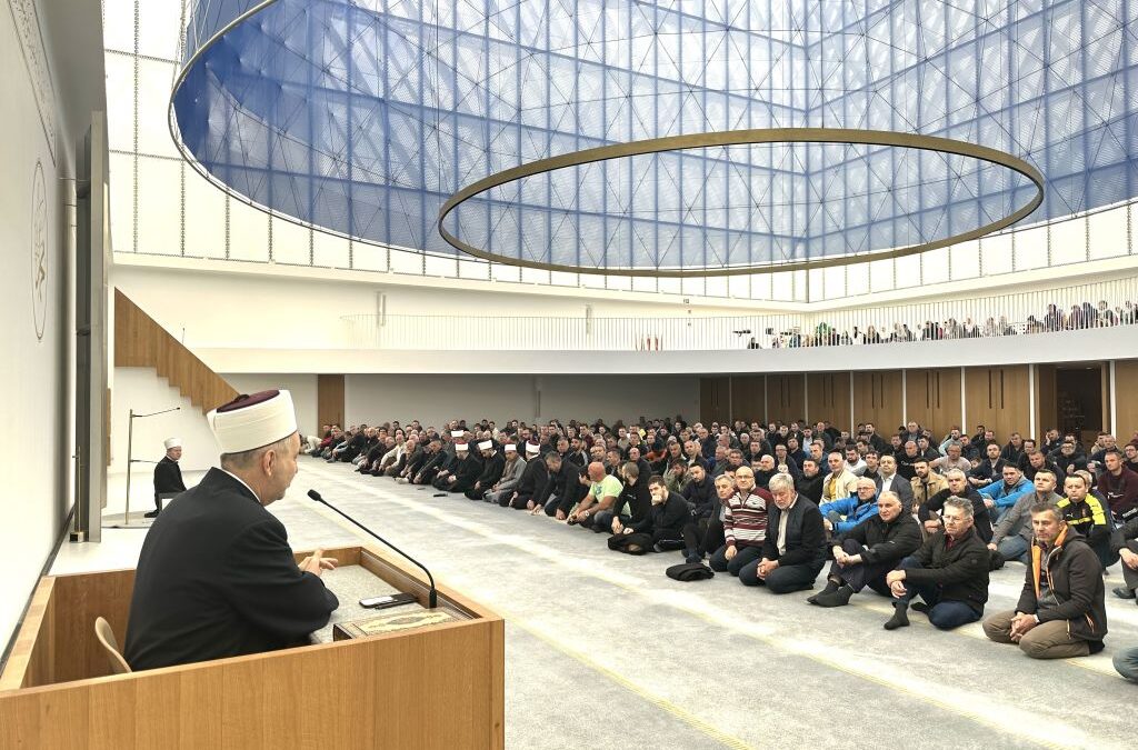 Muftija Grabus održao predavanje u ljubljanskoj džamiji