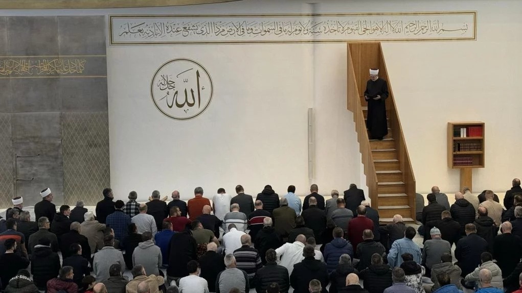 Muftija Grabus kazivao hutbu u Muslimanskom kulturnom centru Ljubljana