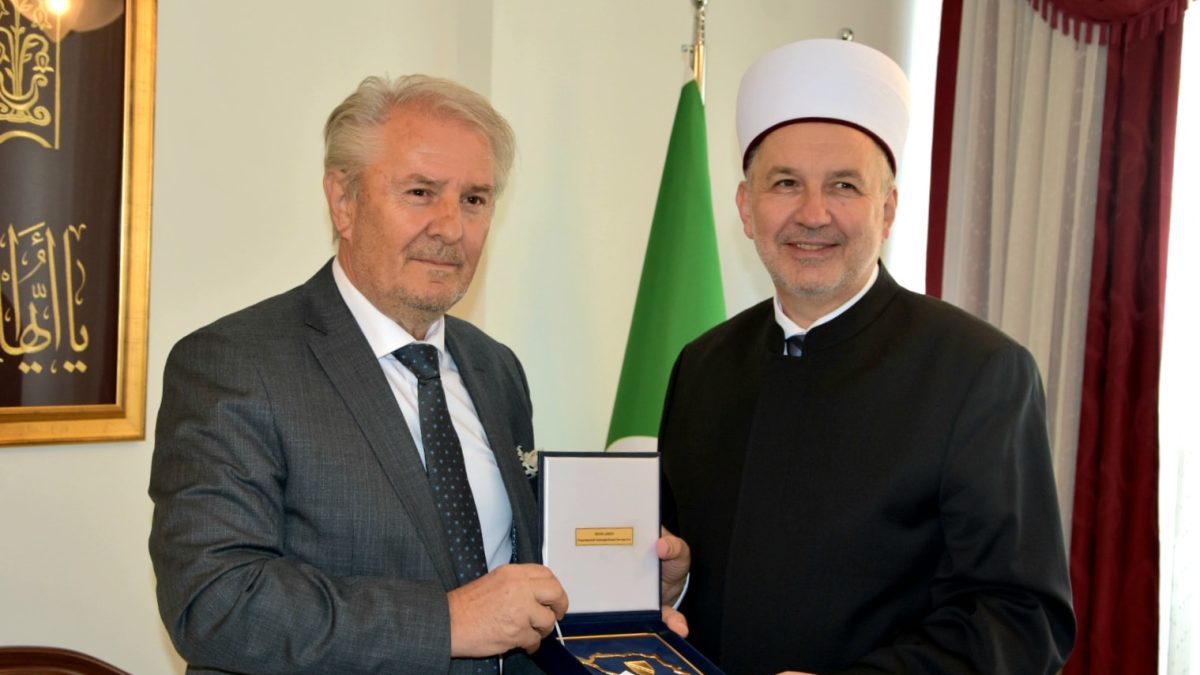 Potpredsjednik FBiH Refik Lendo posjetio muftiju sarajevskog dr. Nedžada Grabusa