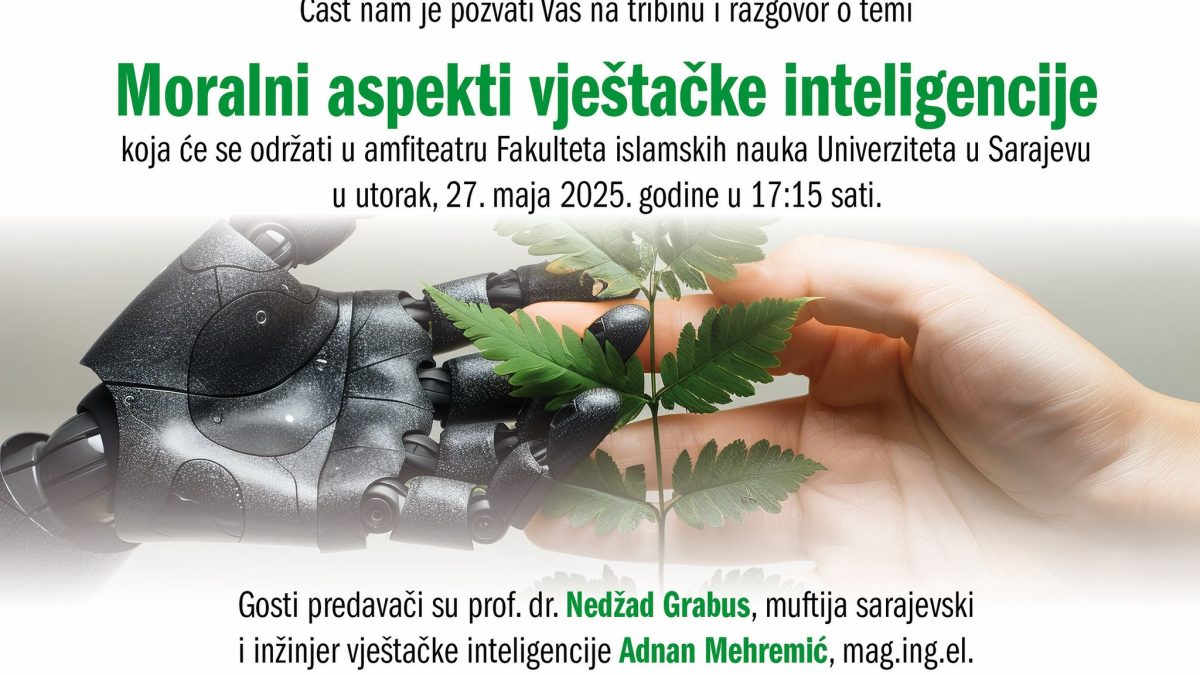 Tribina na FIN-u: Moralni aspekti vještačke inteligencije – dijalog tehnologije i etike