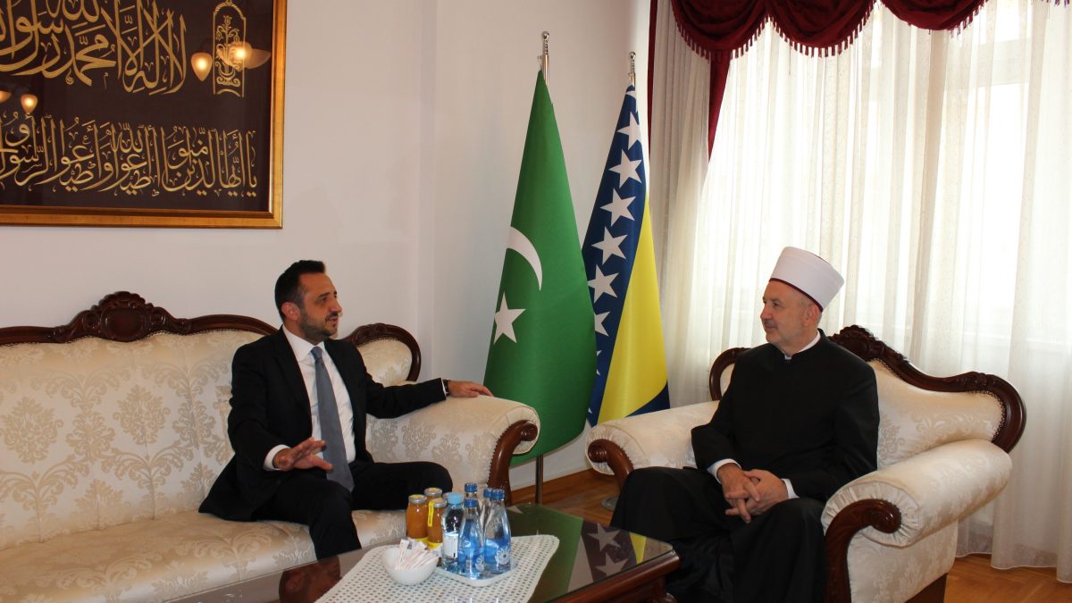 Ambasador Republike Turske u BiH posjetio Muftiju sarajevskog