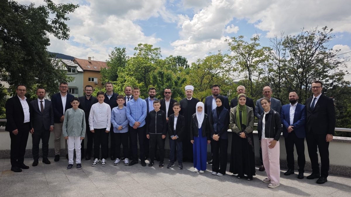 Muftija Grabus upriličio prijem za najuspješnije polaznike mektebske pouke