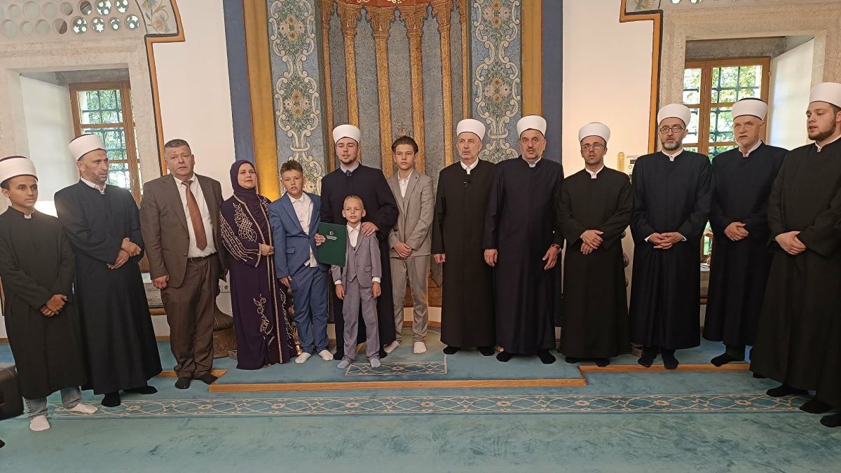 Davud Ćuprija 35. hafiz Škole hifza Muftijstva sarajevskog