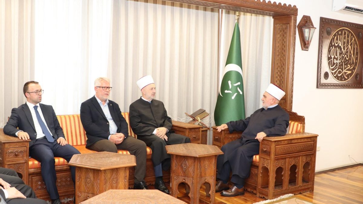 Muftija Dudić i muftija Grabus razgovarali u Novom Pazaru