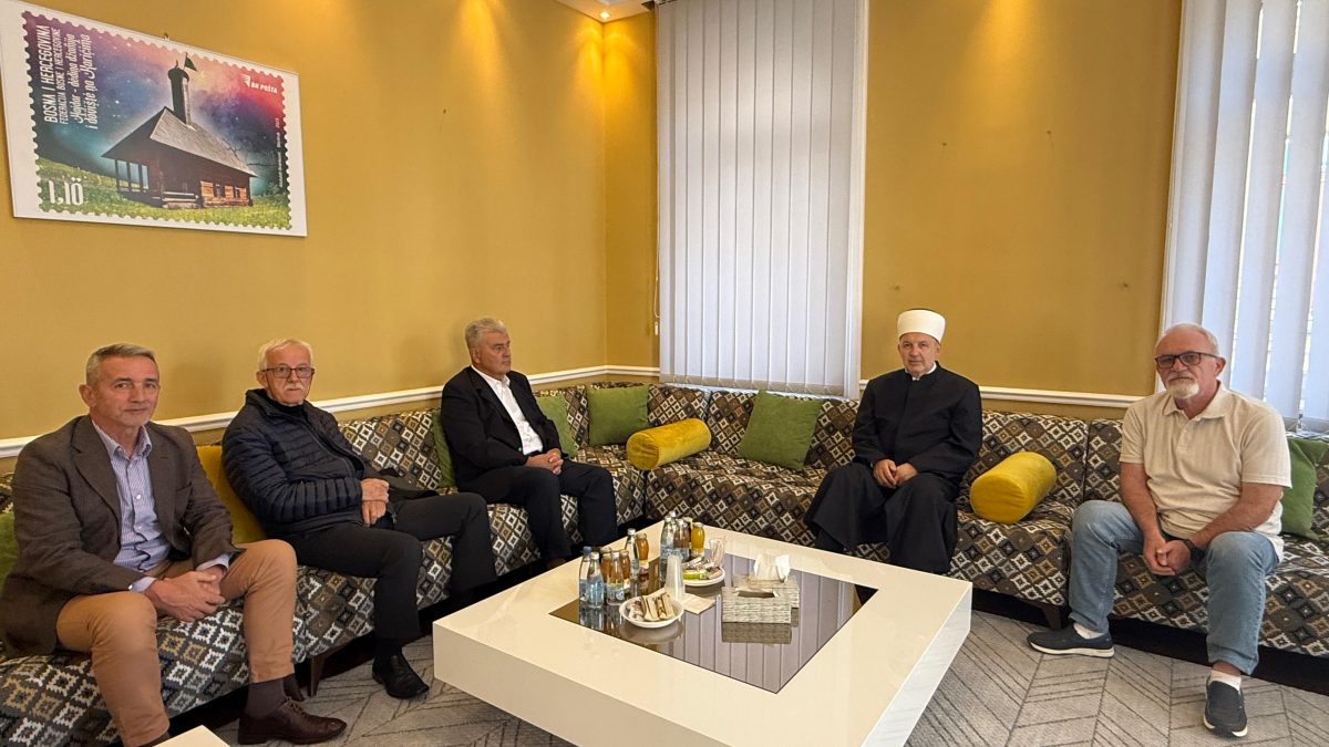 Susret muftije Grabusa s delegacijom Udruženja generala BiH