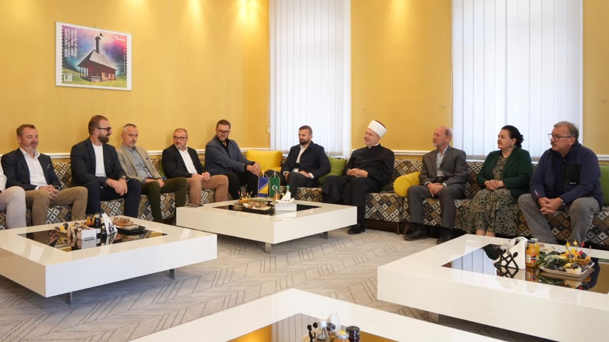 Muftija Grabus razgovarao s istaknutim građanima Sarajeva o zajedničkim vrijednostima i razvoju društva