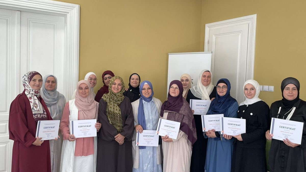 Muftijstvo sarajevsko i „Nahla“: Uspješno završena andragoška edukacija